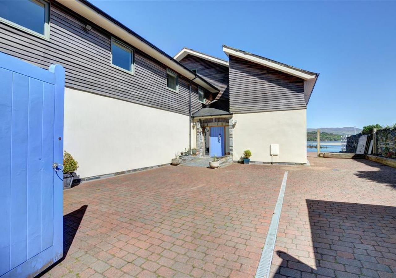 The Boathouse Villa Porthmadog Exteriör bild