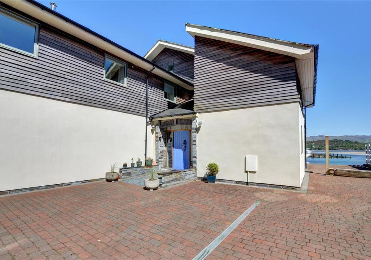 The Boathouse Villa Porthmadog Exteriör bild